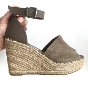 STEVE MADDEN / espadrille wedge sandal nwt